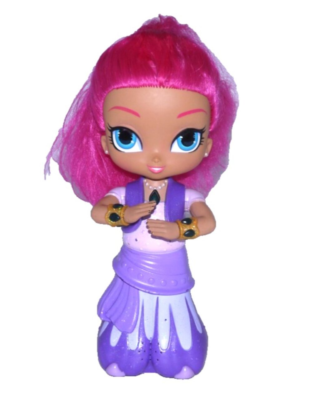 Nickelodeon Shimmer & Shine Genie 12" doll talking, lights, spinning & arms move